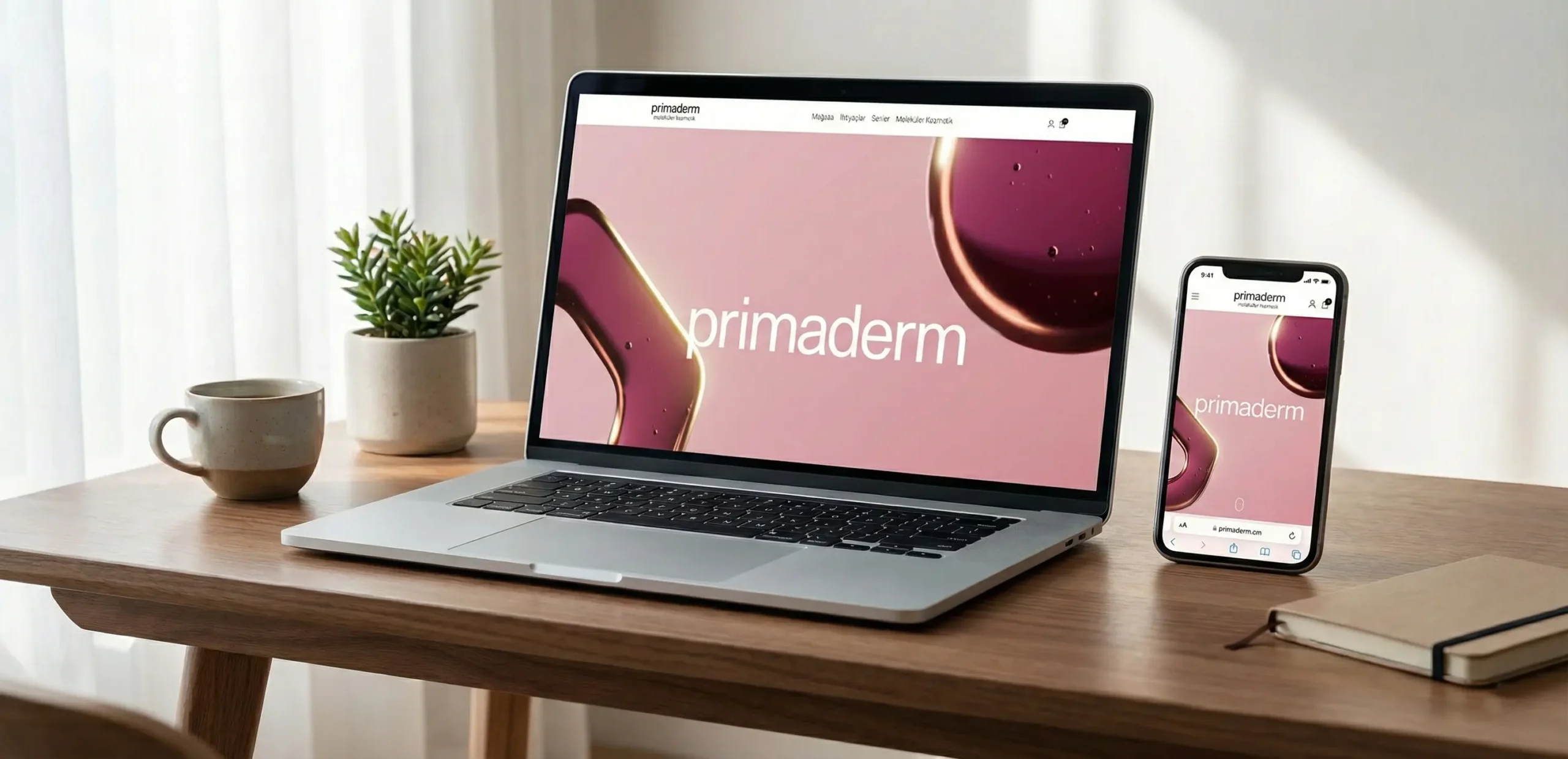 Primaderm Singuladerm Web Tasarımı